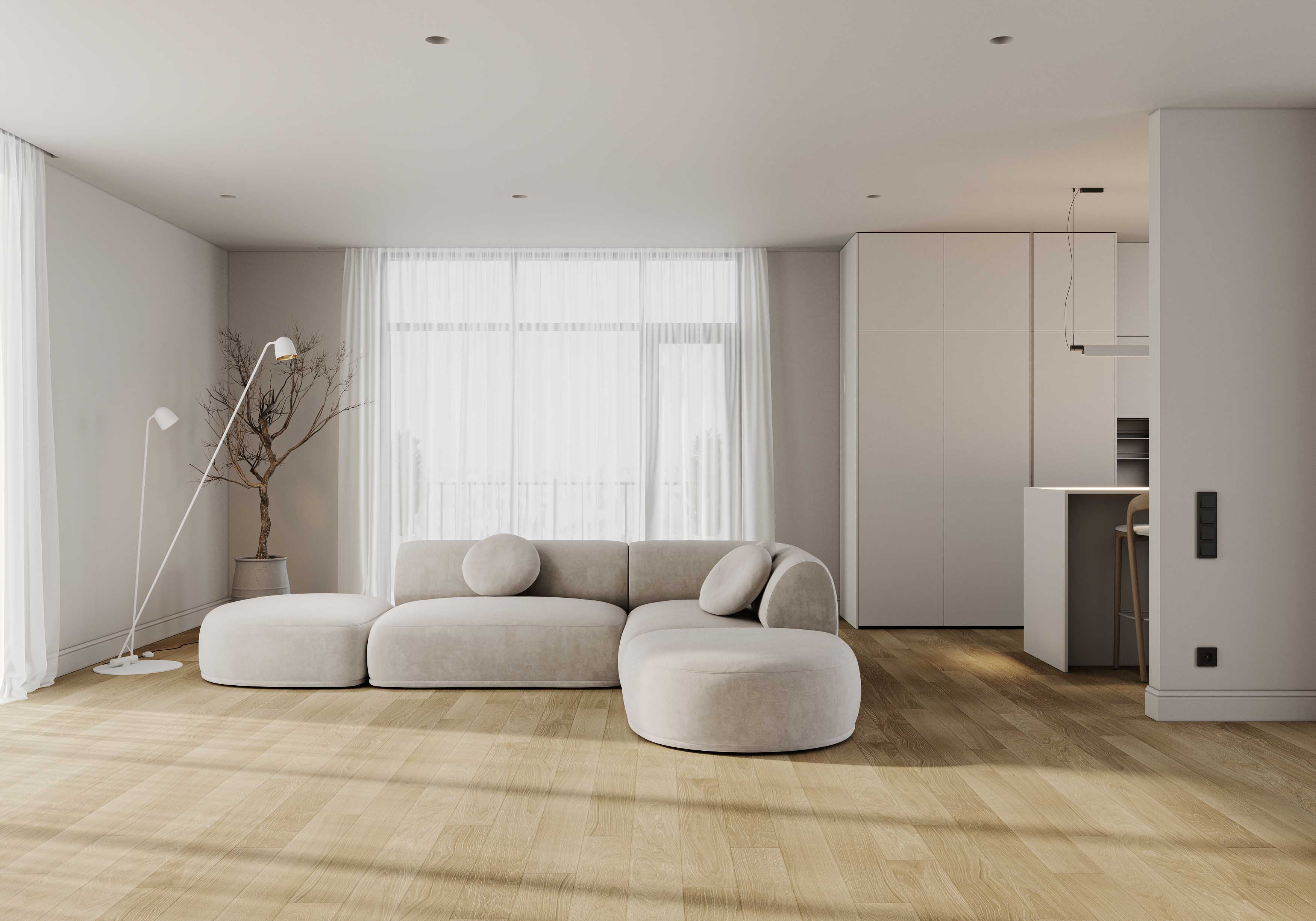 Кварцевый паркет Quartz Parquet Классик Дуб Хельсинки 1258-58 7/1.2