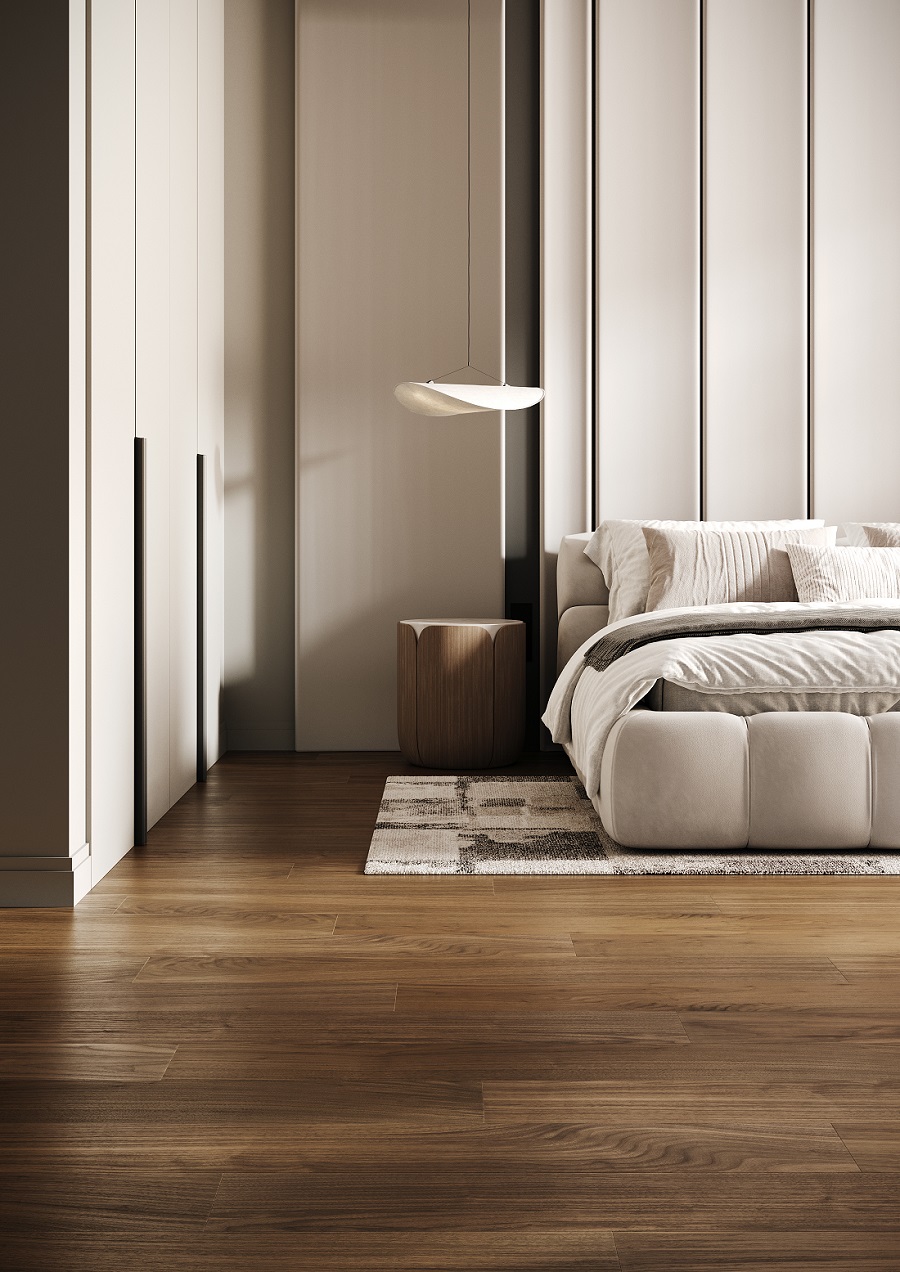 Кварцевый паркет Quartz Parquet Классик Орех Американский 400-29 7/1.2