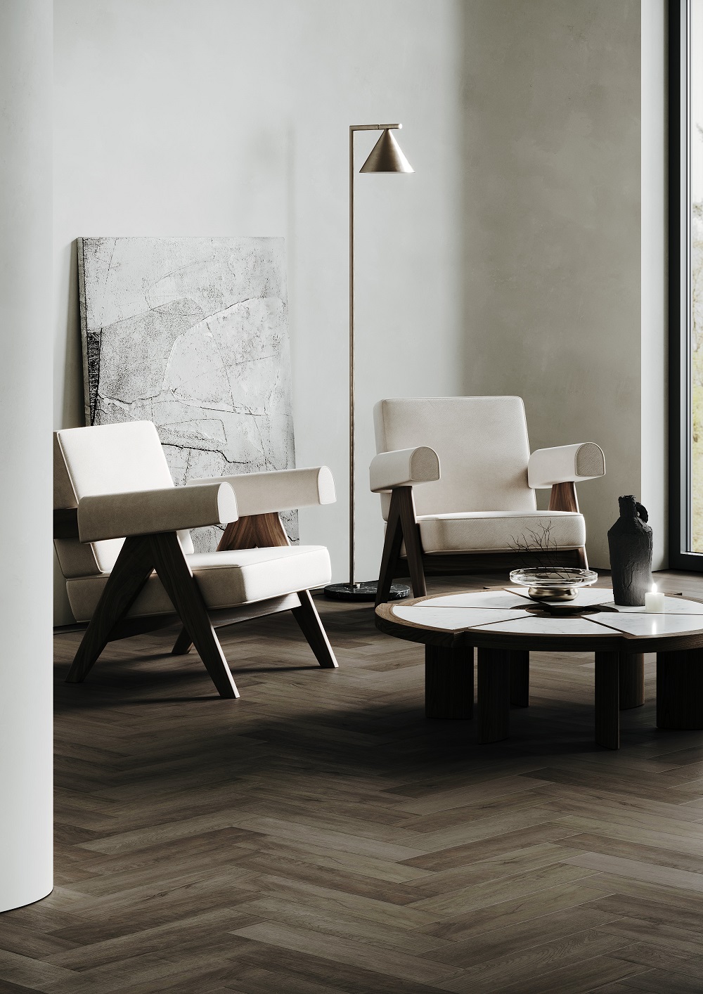 Кварцевый ламинат Home Expert Parquet Design Дуб Макиато 44-5001-3