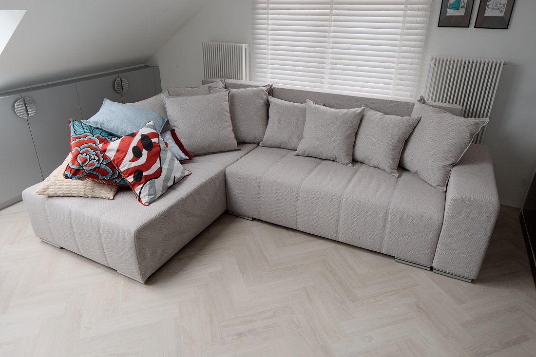 Кварцевый ламинат Home Expert Parquet Design Дуб Милкшейк 44-3002 
