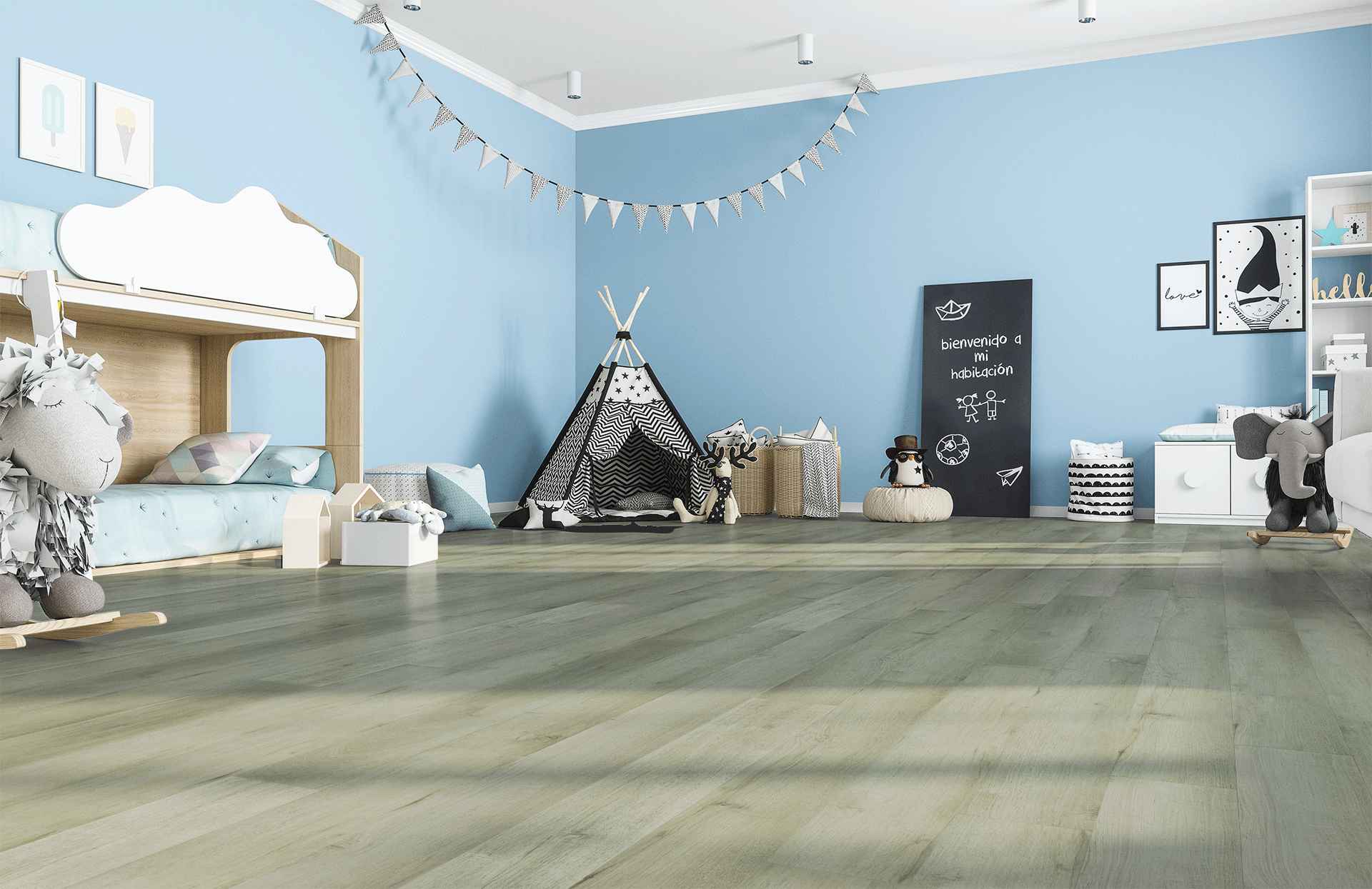 Кварцевый ламинат Home Expert Natural Дуб Баварский Лес 1207/69W906