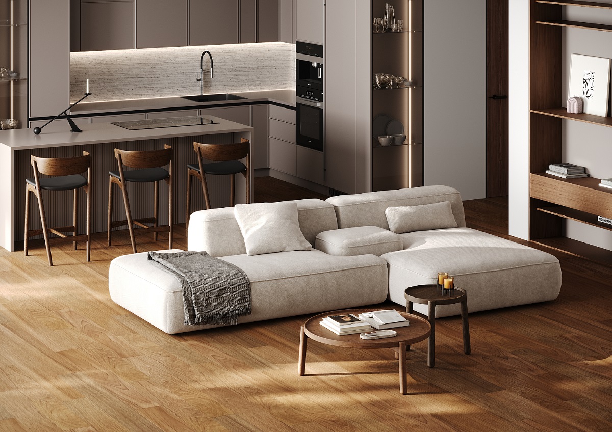 Кварцевый паркет Quartz Parquet Классик Дуссия Африканская 550-63 5/0.6