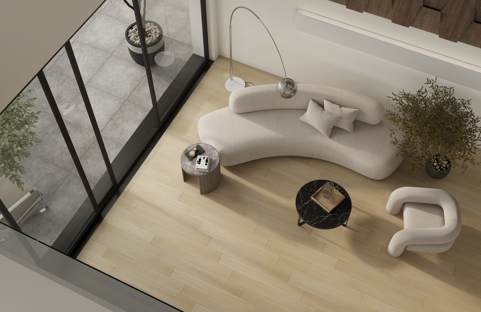 Кварцевый паркет Quartz Parquet Классик Дуб Испанский 404 7/1.2
