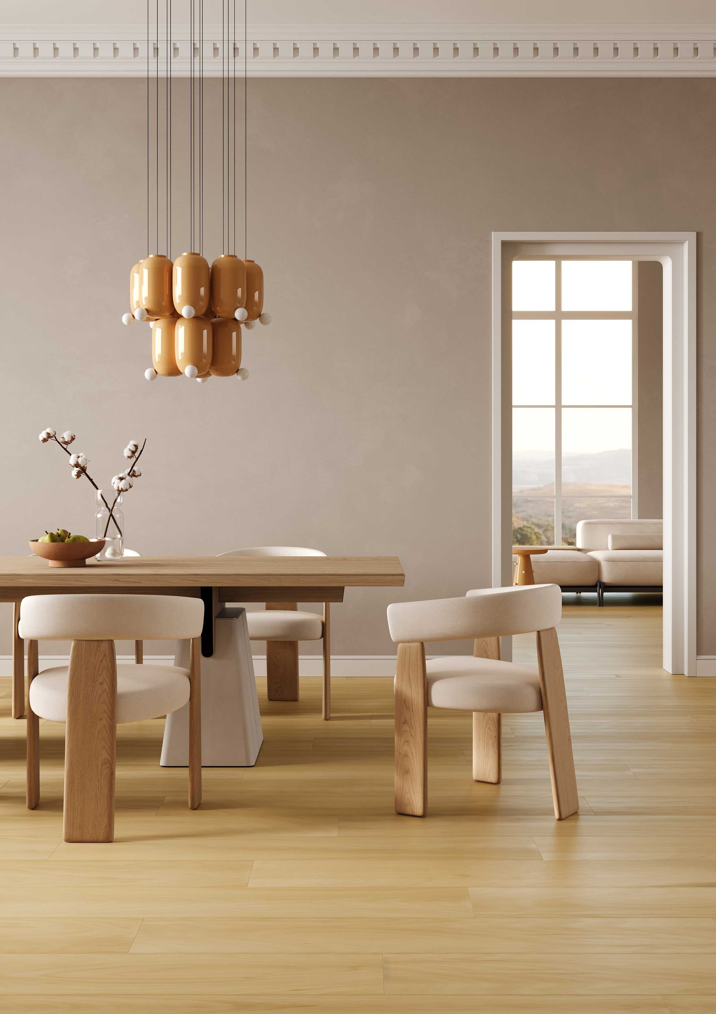 Кварцевый паркет Quartz Parquet Классик Клён Американский 400-61 7/1.2
